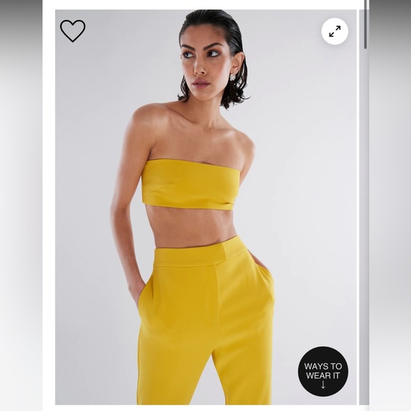 Beverly Bandeau Crop Top - Picture 5 of 6